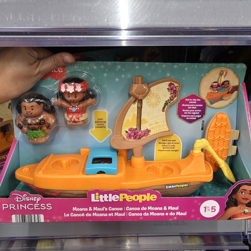 Moana Little People Canoe Set